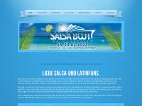 salsa-boot.com Webseite Vorschau