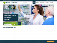 medizin-apotheken.de Webseite Vorschau