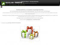 backlink-pakete.de Webseite Vorschau