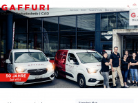 gaffuri.ch Webseite Vorschau