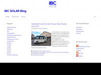 ibc-blog.de Webseite Vorschau
