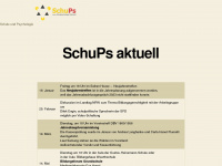 schups.de Webseite Vorschau