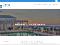 hotelcondeza.com Webseite Vorschau
