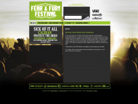 fearandfury.de Webseite Vorschau