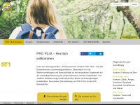 profilia.ch Webseite Vorschau