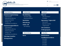 advk.ch Webseite Vorschau
