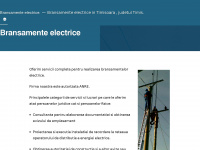 bransament-electric.ro Webseite Vorschau