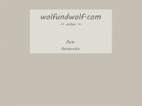 wolfundwolf.com Webseite Vorschau