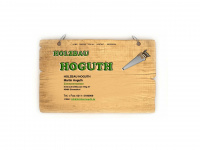 holzbau-hoguth.de Webseite Vorschau