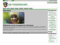 friderizianer.de Webseite Vorschau