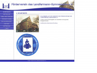 foerderverein-lfg.de Webseite Vorschau