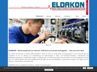 eldakon.de Webseite Vorschau