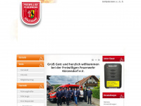 ff-koerzendorf.de Webseite Vorschau