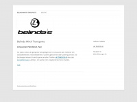 belindas.ch Webseite Vorschau