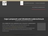 caja-lampwork.de Webseite Vorschau