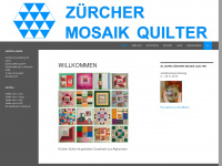 mosaik-quilter.ch Webseite Vorschau