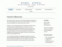riegel-strehl.de Webseite Vorschau