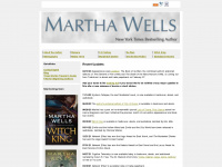 marthawells.com Webseite Vorschau