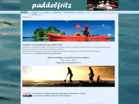 paddel-fritz.de Webseite Vorschau