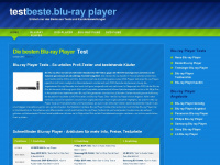 tests-blu-ray-player.de Webseite Vorschau