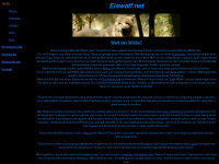 eiswolf.net Webseite Vorschau