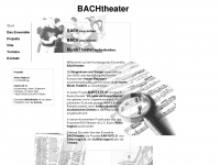 bachprojekt.de Webseite Vorschau