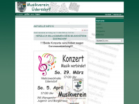 mv-uedersdorf.de Webseite Vorschau