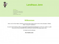 landhaus-jenn.de Webseite Vorschau