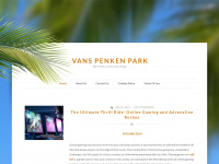 vans-penken-park.com Webseite Vorschau