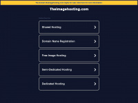 theimagehosting.com Webseite Vorschau