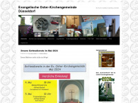 osterkirchengemeinde.de Webseite Vorschau