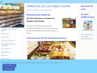 hansaeis.de Webseite Vorschau