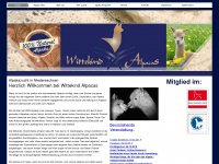 wittekind-alpacas.de Webseite Vorschau