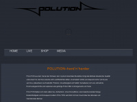 polution.ch Webseite Vorschau