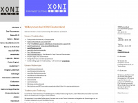 xoniinox.com Webseite Vorschau