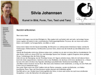 silvia-johannsen.de Webseite Vorschau