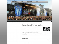 music-pics.de Webseite Vorschau