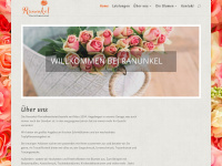 ranunkel-floristik.de Webseite Vorschau