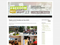freedomnotfear.org Webseite Vorschau