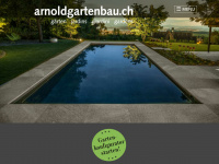 arnoldgartenbau.ch Webseite Vorschau