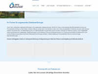 argeoekologie.com Webseite Vorschau