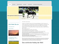 gestuet-hubertushof.com Webseite Vorschau