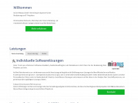 miranus.com Webseite Vorschau