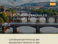 landesversammlung.cz Webseite Vorschau