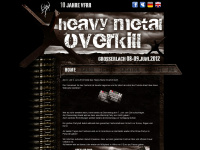 heavy-metal-overkill.de Webseite Vorschau