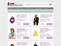 myschal.com Webseite Vorschau