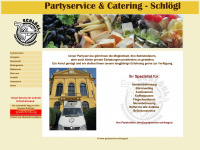 partyservice-schloegl.at Webseite Vorschau