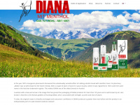 diana.at Webseite Vorschau