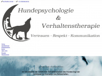hundepsychologiepraxis.de Webseite Vorschau
