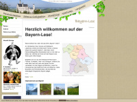 bayern-lese.de Webseite Vorschau